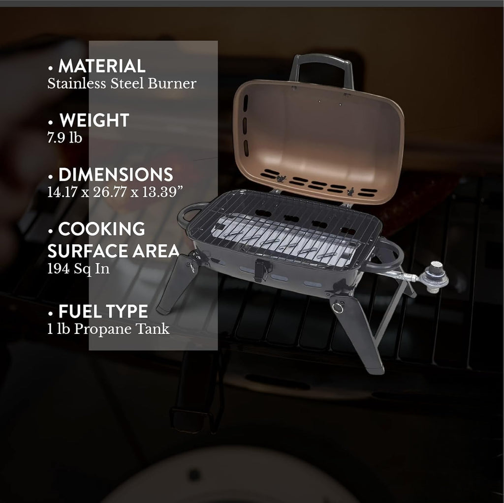 Tabletop Portable Propane Grill