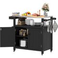 Mobile HIPS Outdoor BBQ Prep Cart