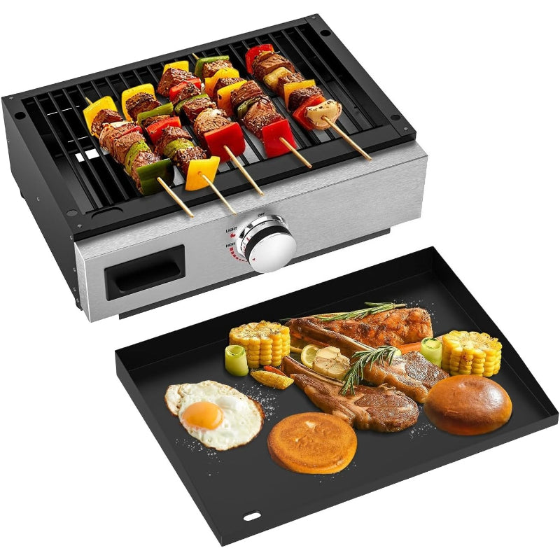 2-in-1 Portable Propane Griddle