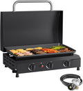 3 Burner Portable Gas Griddle