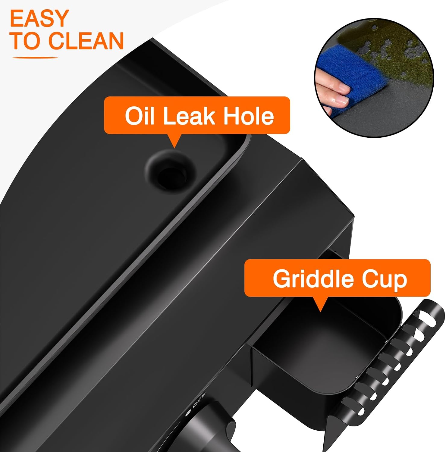 3 Burner Portable Gas Griddle