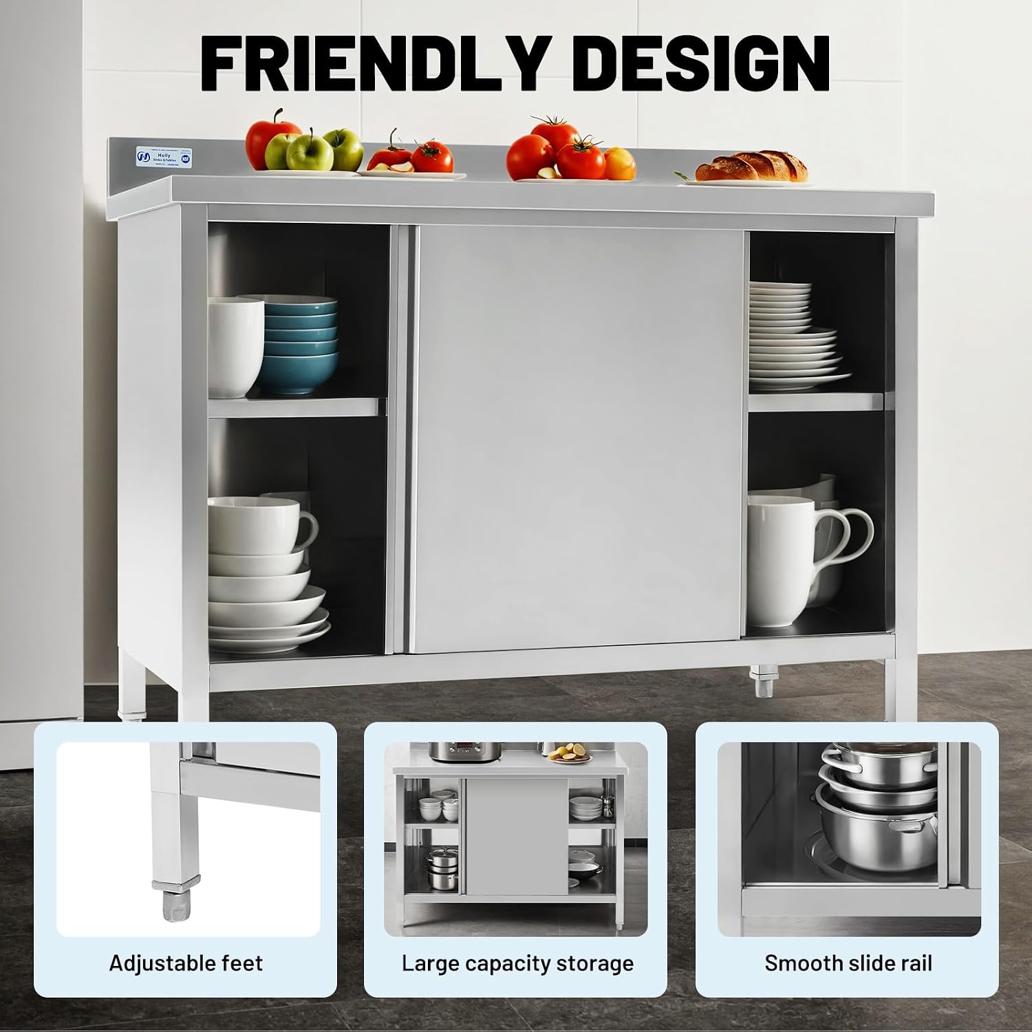 Stainless Steel Workbench Cabinet