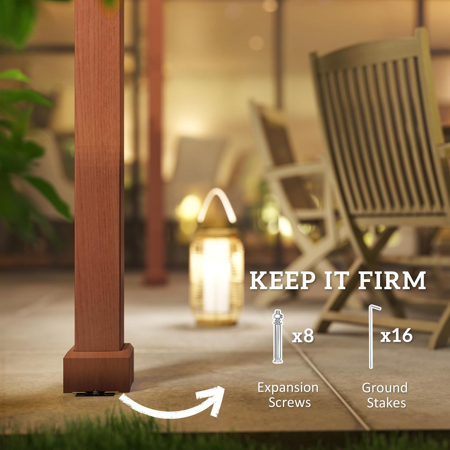 Wood Plant Trellis Patio Pergola