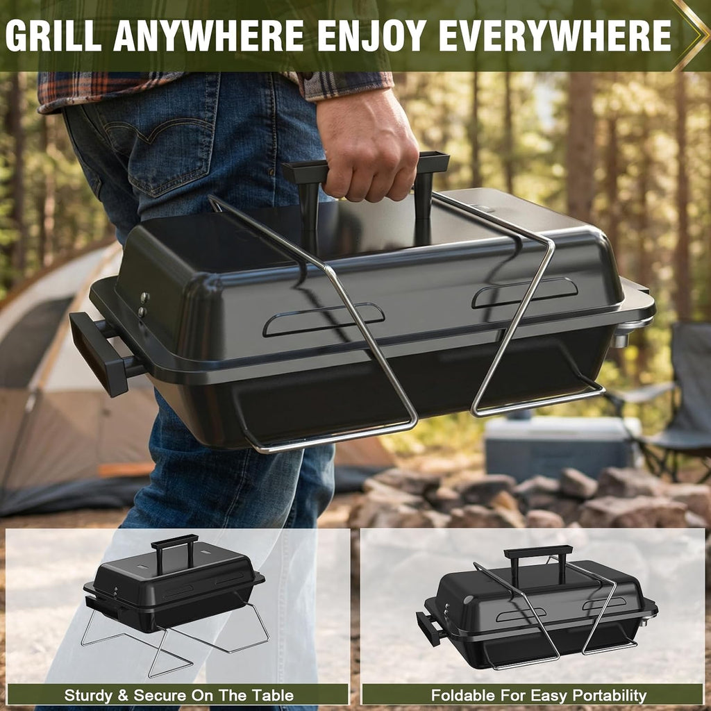 Portable Foldable Propane Grill